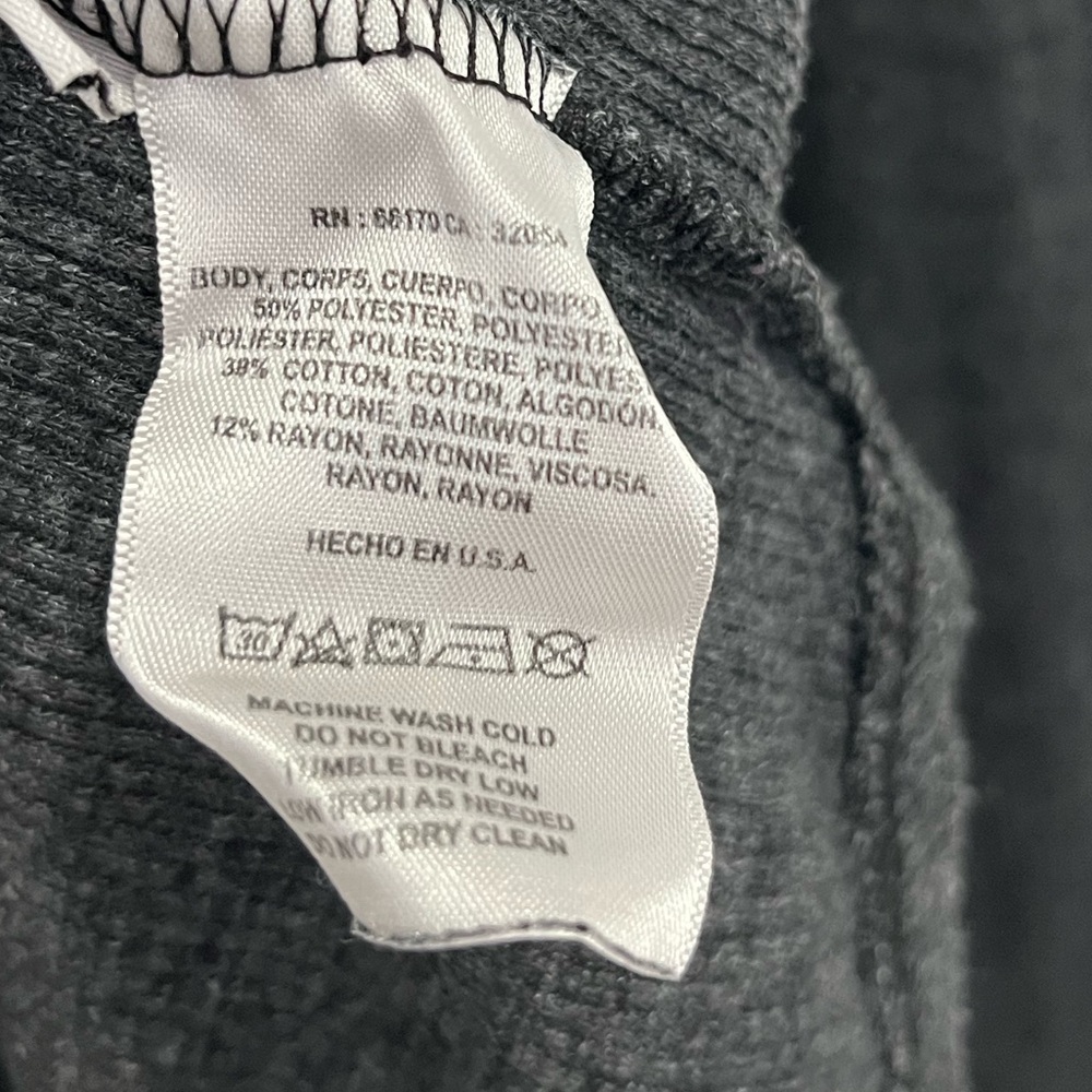 Anthropologie t.la Gray Jill Babydoll Long Sleeve Shirt Small - Picture 3 of 6